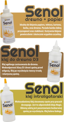 Водостойкий клей для дерева Senus Senol D3 5кг