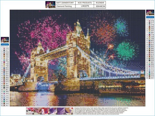 Diamond Emelcodery Diamond Mosaic 5D Fireworks
