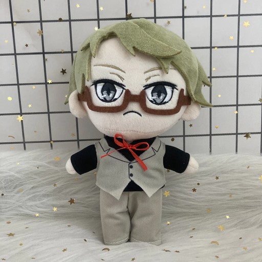 Плюшевая кукла Bungou Stray Dogs, 20 см, Федор Достоевский Куникида Доппо