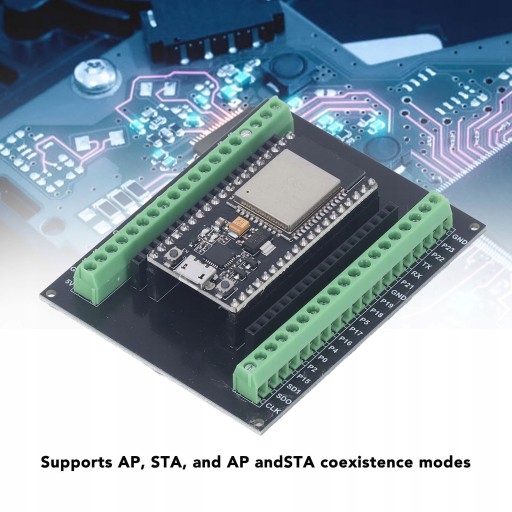 Для платы разработки ESP32, совместимой с платой