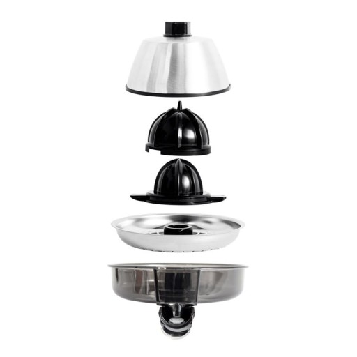Wyciskarka do cytrusów 2 stożki Kitchencook PRESSPOD BLACK PIANO