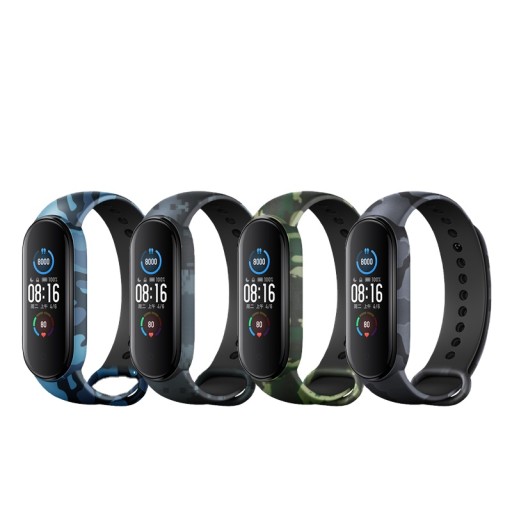 ЗАМЕННЫЙ РЕМЕШОК для XIAOMI MI BAND 5 — 4 ШТ.