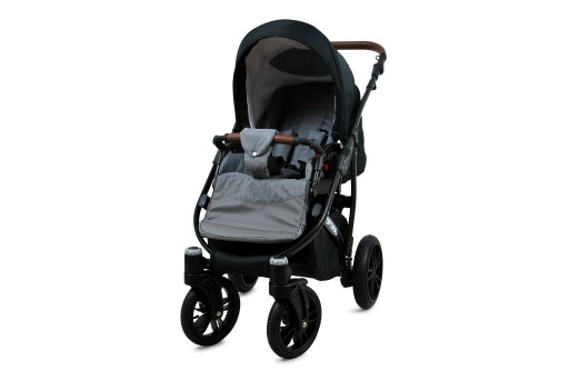 WÓZEK DZIECIĘCY OPTIMAL 4w1 ALUMINIUM+ BAZA ISOFIX