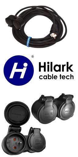 Удлинитель с разветвителем OnPD H07RNF 3х1,5 25м