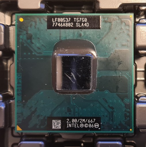 Intel Core 2 Duo T5750 2/2/667 SLA4D