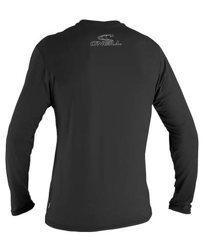 Koszulka ONEILL Basic Skins L/S Sun Shirt Black L