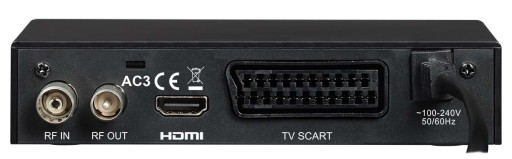 Тюнер DVB-T2 HEVC, декодер сигнала T2-BOX + антенна