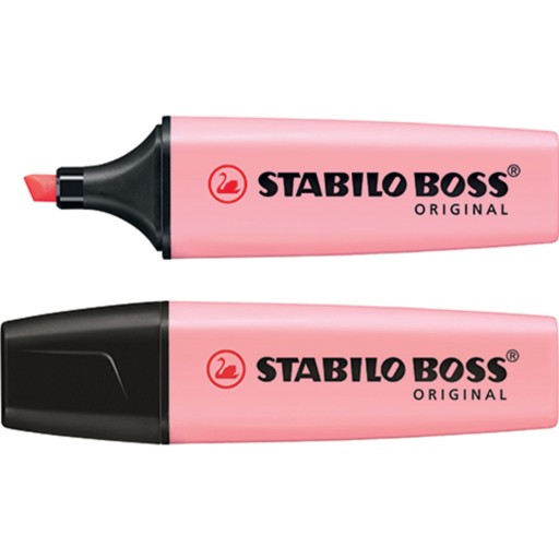ХАЙЛАЙТЕР STABILO BOSS ПАСТЕЛЬНО-РОЗОВЫЙ