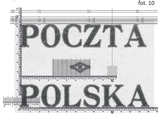 PERFOMETER 1/8моно линейка с шагом зуба 0,05 мм ИЗМЕРЕНИЯ