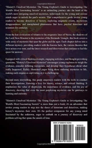Park, Lane History's Unsolved Mysteries: The Young Explorer's Guide to Inve