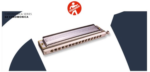 Harmonijka Chromonica 280/ 64 stroiki 4 oktawy/C3-D7 klucz C Hohner