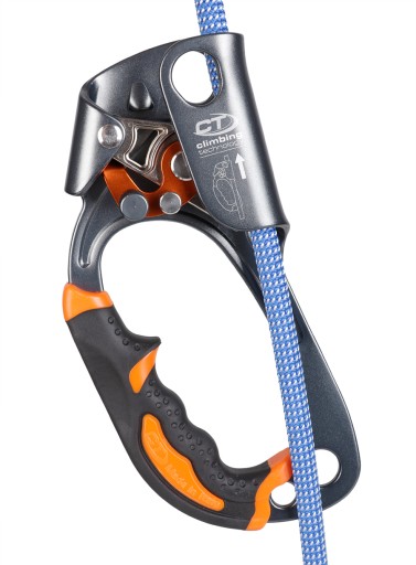 Przyrząd zaciskowy Climbing Technology Quick-Up + Lewy - grey