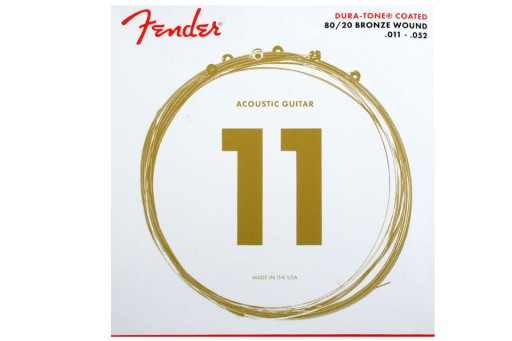 Струны FENDER 880CL для акустической гитары 11–52