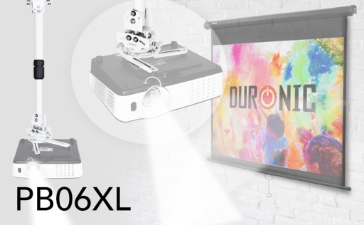 Duronic PB06XL Потолочное настенное крепление для проектора