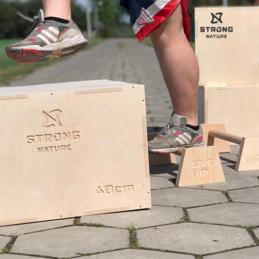 Skrzynia Plyometryczna XXL 75x60x50 crossfit MOCNA