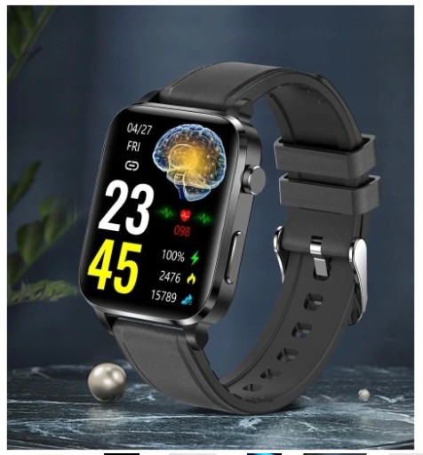 SmartWatch W909 Лазерный глюкометр для измерения артериального давления