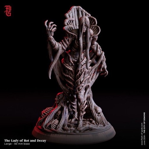 Lady of Grow and Decay - 3dmonkeypl
