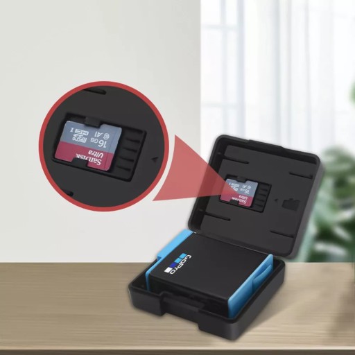 Etui Ochronne Futerał CASE do Akumulatora Karte SD Kamer GoPro 12 11 10 9