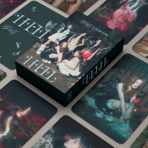55pcs/set Kpop (G)I-DLE Postcards I LOVE Lomo Cards GIDLE Album Girls I