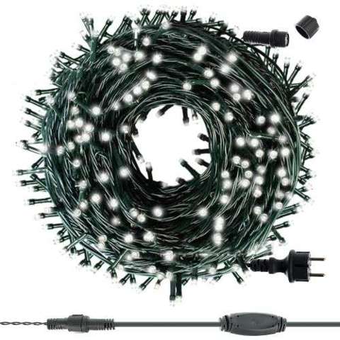 РОЖДЕСТВЕНСКИЕ ОГНИ 300LED ВСПЫШКА 30 МЕТРОВ НА УЛИЦЕ
