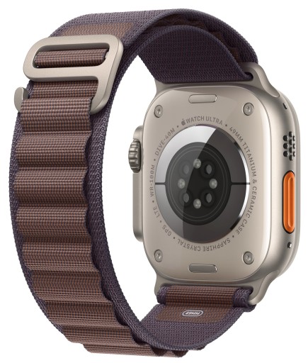 APPLE Watch Ultra 2 GPS Cellular, титановый корпус, 49 мм, с петлей цвета индиго Alpine