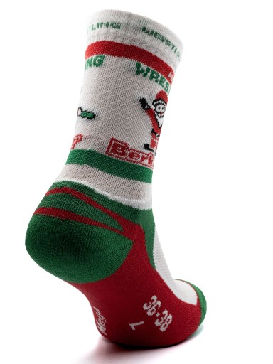 Рождественские борцовские носки SANTA |30-32