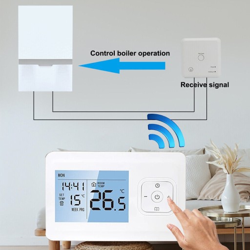 Термостат 3А Водяной нагрев воды и водогрейный котел RF WIFI
