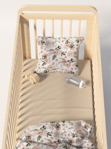 ПРОСТЫНЯ ИЗ ХЛОПКОВОГО ДЖЕРСИ 120x60см BABYMAM