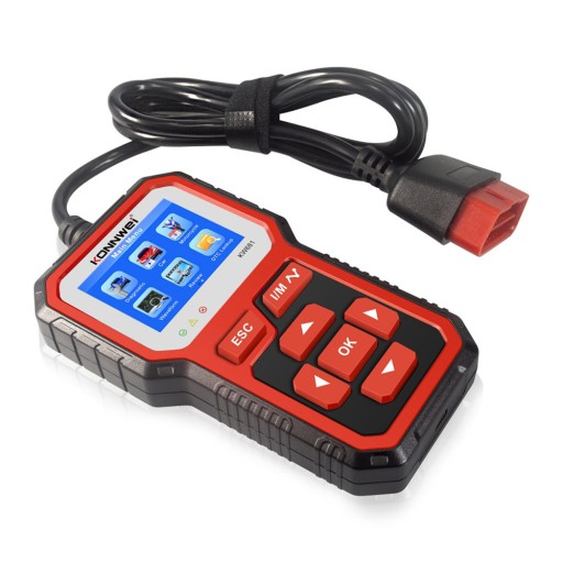 Tester diagnostyczny aku skaner OBD2 Konnwei KW681