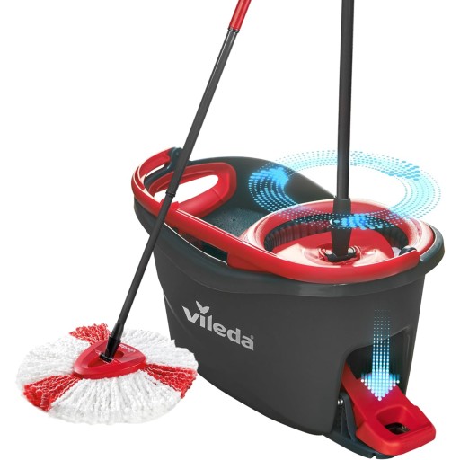 VILEDA ВРАЩАЮЩИЙСЯ ШВАБРА Easy Wring and Clean TURBO