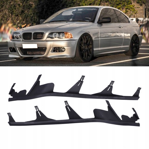 2 шт. Верхняя светозащитная планка для BMW E46.