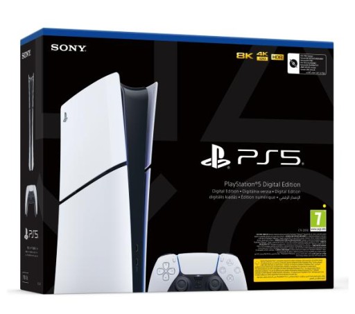 PS5 SLIM Digital Sony PlayStation 5 Digital D 1 ТБ + наушники PULSE 3D