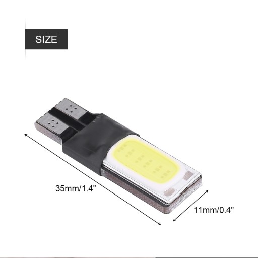 АВТОМОБИЛЬНАЯ СВЕТОДИОДНАЯ ЛАМПА W5W T10 6SMD 10ШТ.