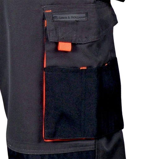 SPODNIE ROBOCZE CORDURA MOCNE LEBER&HOLLMAN 46
