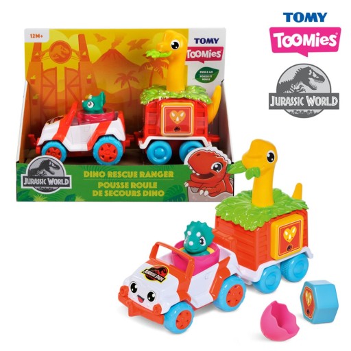 Диноджип TOMY TooMIES с прицепом E73253