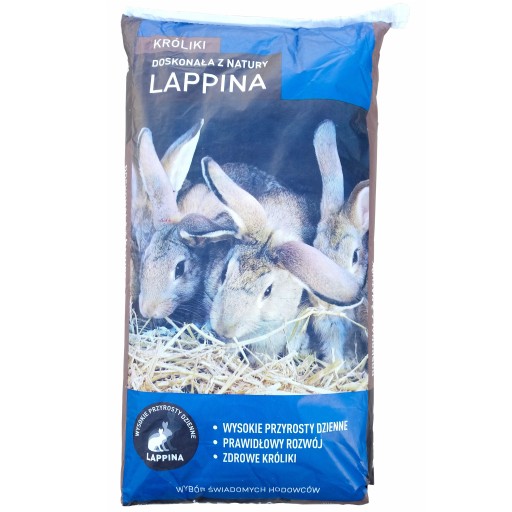 LAPPINA 1 PROVIMI PASZA DLA KRÓLIKÓW GRANULAT 25KG