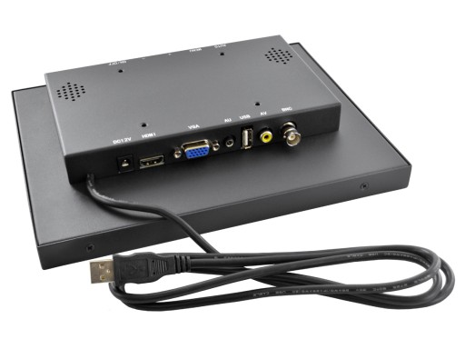 Сенсорный светодиодный монитор с открытой рамкой, 10 дюймов, VGA, HDMI, США