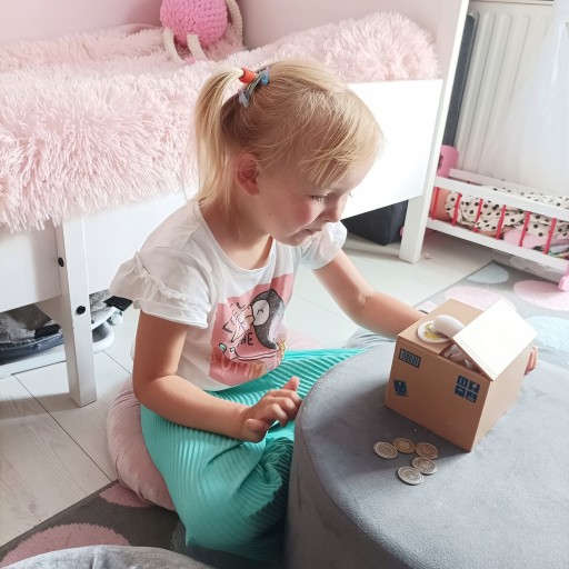 Интерактивный игровой автомат Cat Kitten Piggy Bank