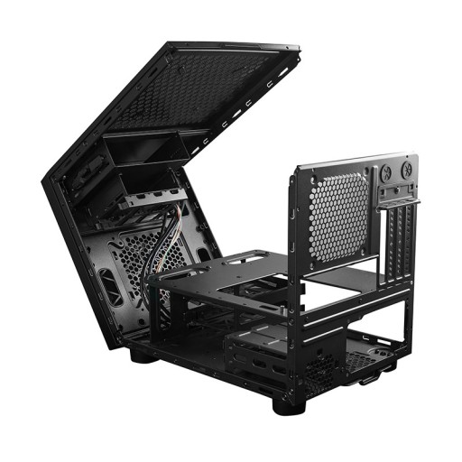 CI-02B-OP Корпус серии mATX Cube Mesh, черный