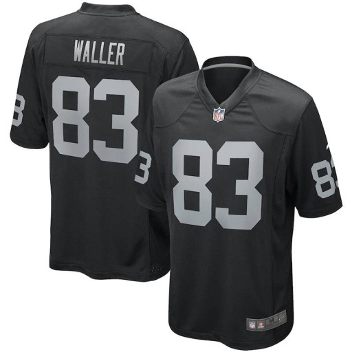 Черная футбольная майка Raiders Jacobs Carr Waller Crosby Top Legend