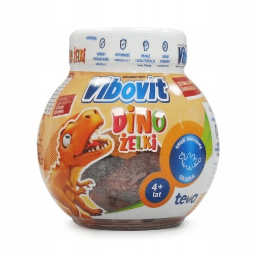2 х Vibovit Dino витаминные желе для детей 50 шт.