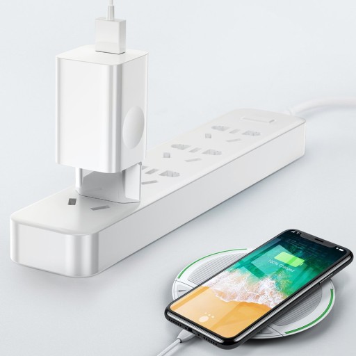 БЫСТРОЕ СЕТЕВОЕ ЗАРЯДНОЕ УСТРОЙСТВО BASEUS ДЛЯ ТЕЛЕФОНА USB QC 3A МОЩНЫЙ ИСТОЧНИК ПИТАНИЯ 24 ВТ