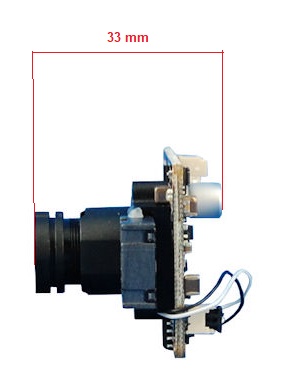 МИНИАТЮРНАЯ НАСТОЛЬНАЯ КАМЕРА HD-CVI 720p, ICR