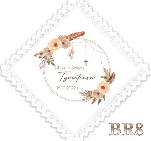 Белый халатик Eco OPAL Boho коллекция BR