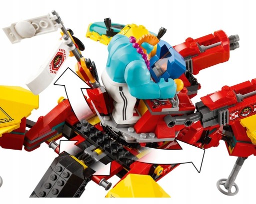 LEGO 80023 MONKIE KID DRONKOPTER EKIPY MONKIE KIDA