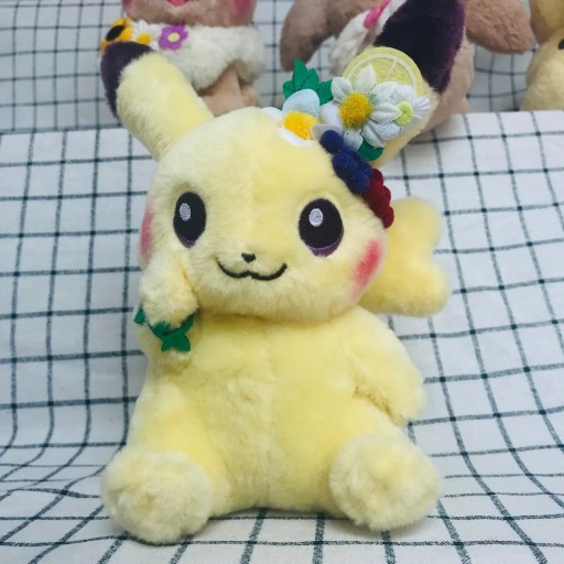 Easter Spring Festival Pikachu Eevee Plush Doll Garland Decoration Pokemon