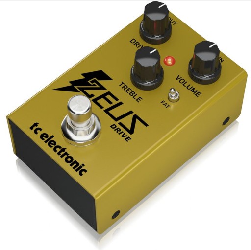 Zeus Drive Динамический гитарный эффект Overdrive Booster TC Electronic