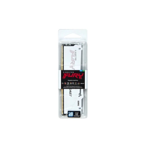 KINGSTON DDR5 32 ГБ 6400 МТ/с CL32 DIMM FURY Beast White RGB XMP