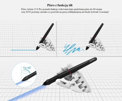 Графический планшет XP-Pen Artist 15.6 Pro с ЖК-дисплеем и разрешением FULLHD