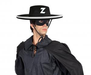 Шапка ZORRO, размер L. Фотобудка для вечеринки, красиво сделана